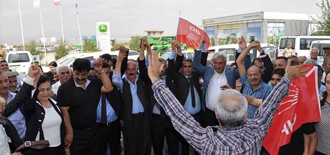 CHP Adaylarına Kalabalık Karşılama