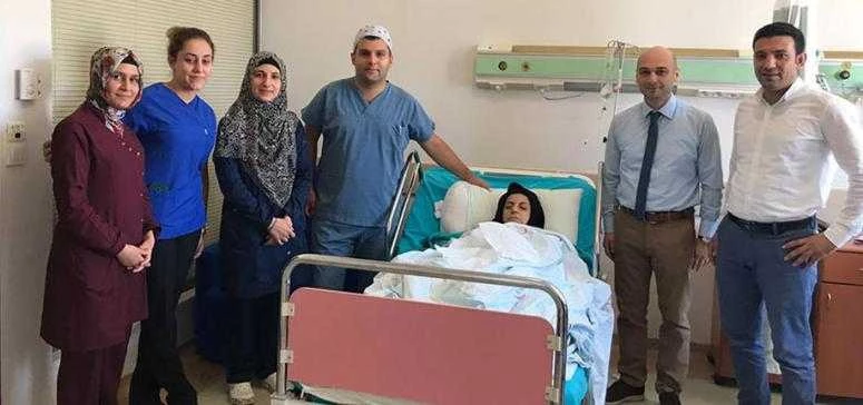 Besni Devlet Hastanesinde ilk Defa Gözyaşı Kanal Ameliyatı yapıldı