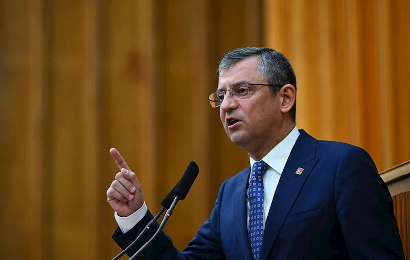 CHP lideri Özel: 
