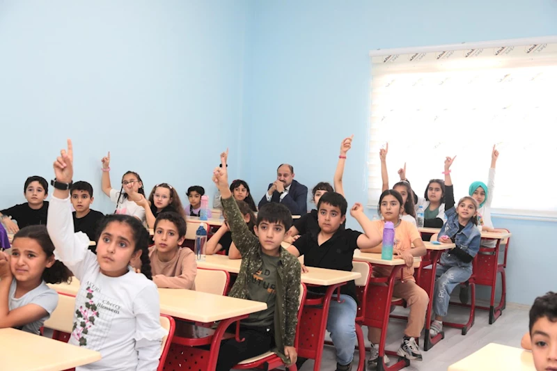 Başkan Gülpınar, minik çocuklarla güvenli trafik eğitimine katıldı 
