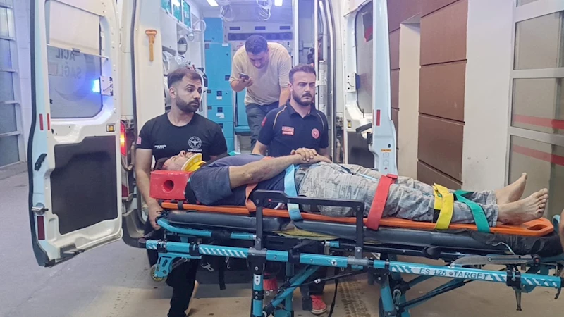 Otomobil ile motosiklet çarpıştı: 1 yaralı 