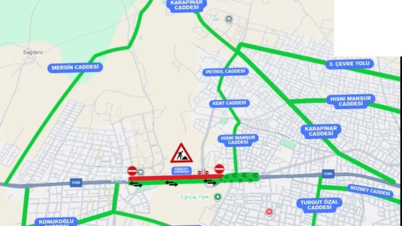 Eğriçay Köprüsü’nde yenileme çalışmalarına günler kaldı: Trafik tek şeride düşüyor