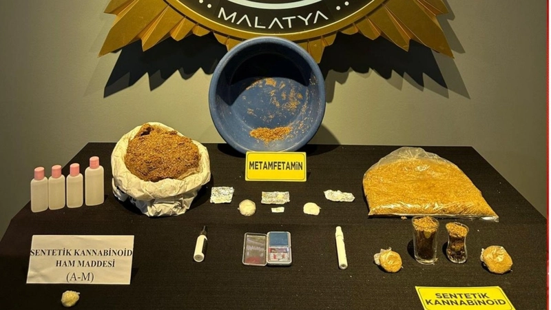 Malatya’da uyuşturucu operasyonu: 11 şüpheli tutuklandı
