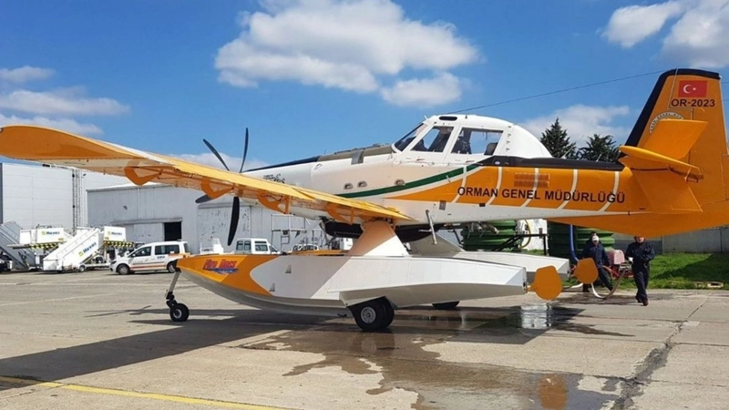 Hırvatistan’da düşen yangın söndürme uçağının enkazına ulaşıldı 