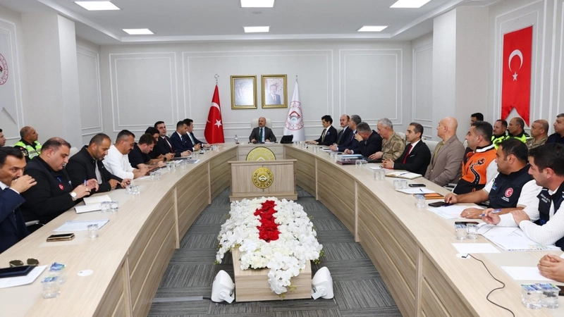 Cumhurbaşkanı Erdoğan’ın ziyareti öncesi Adıyaman’da güvenlik toplantısı 