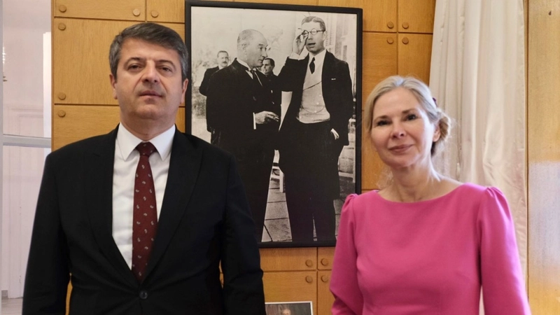 Başkan Tutdere’den İsveç Büyükelçisi’ne iade-i ziyaret   - Videolu Haber