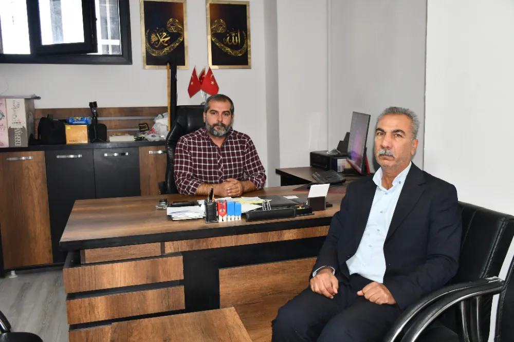 Besni Esnaf Odası Başkan Adayı Özcan’dan gazetemize ziyaret