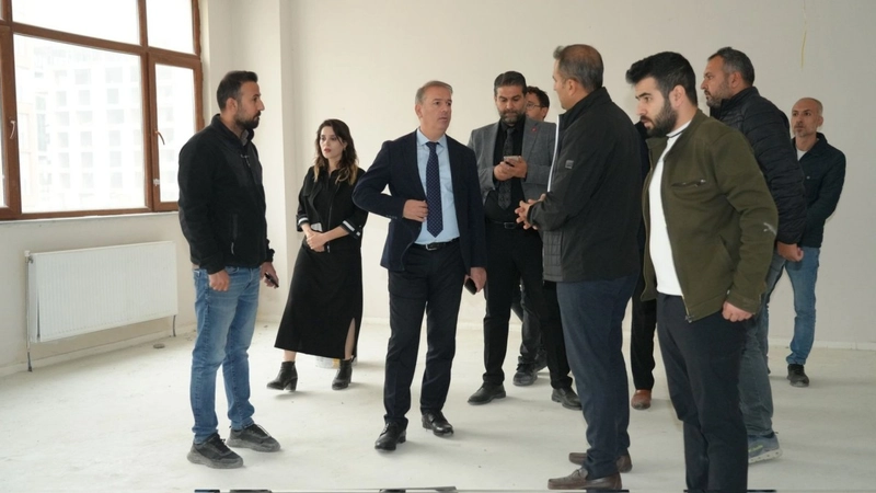 İl Millî Eğitim Müdürü Ali Tosun, eğitim yatırımlarını inceledi 