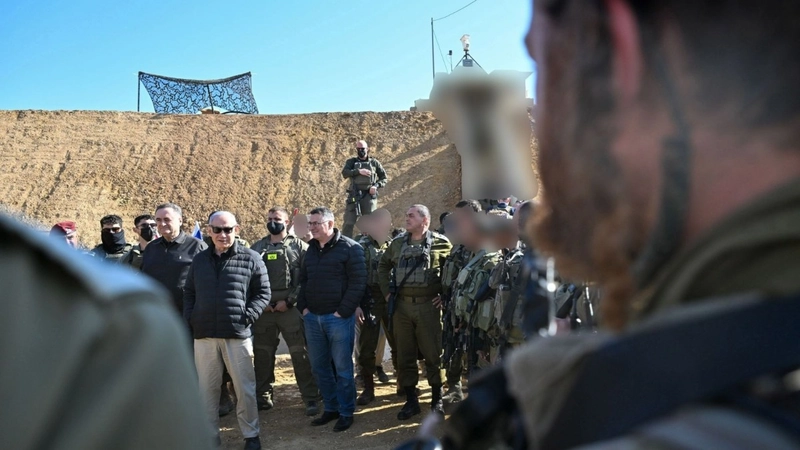 Netanyahu, İsrail’in Suriye’deki tampon bölgesini ziyaret etti 