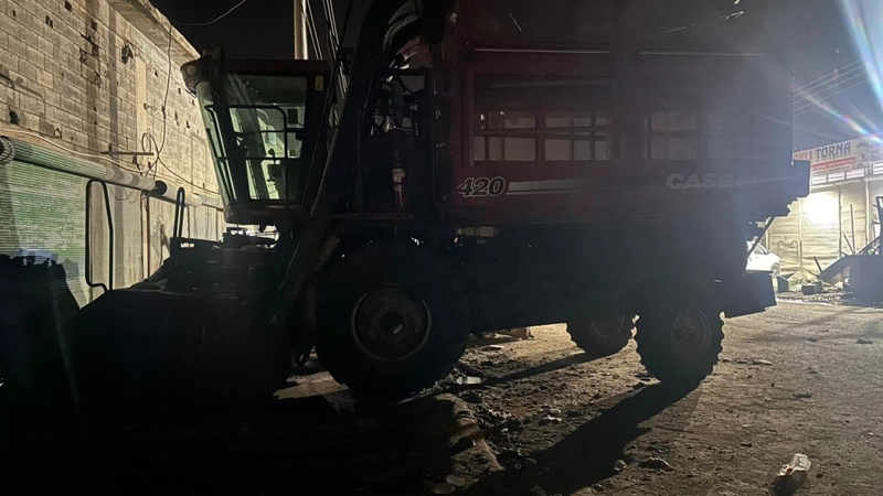 Şanlıurfa’da 1 milyon TL’lik biçerdöver hırsızlığı: Hırsızlar yakalanamadı 