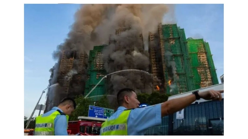 Hong Kong’daki dev site yangınında can kaybı 55’e yükseldi 
