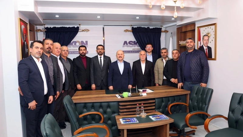 Vali Varol’dan ASKON Adıyaman şubesine ziyaret 