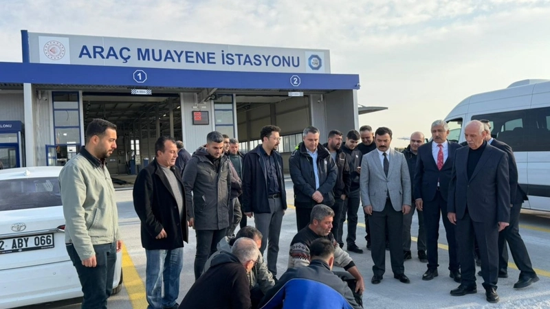 Kahta’da TÜVTÜRK Araç Muayene İstasyonu hizmete açıldı 
