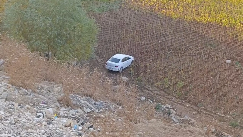 Adıyaman’da otomobil şarampole devrildi: 1 Yaralı 