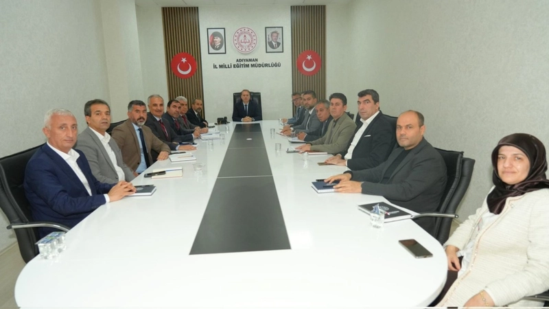 Adıyaman’da Haftalık Eğitim Değerlendirme Toplantısı gerçekleştirildi 