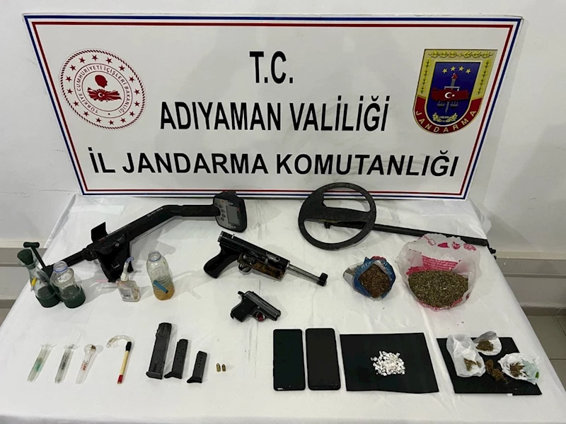 Adıyaman’da uyuşturucu operasyonu: 14 gözaltı 
