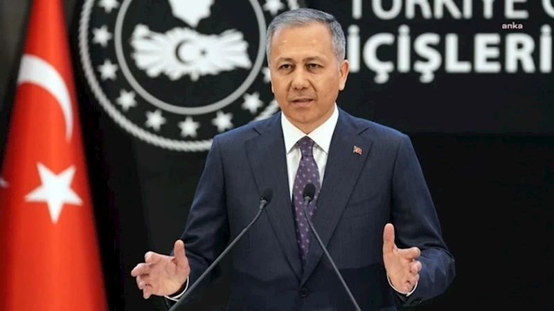 İçişleri Bakanı Yerlikaya: Gösterilerde 1418 şüpheli gözaltına alındı 