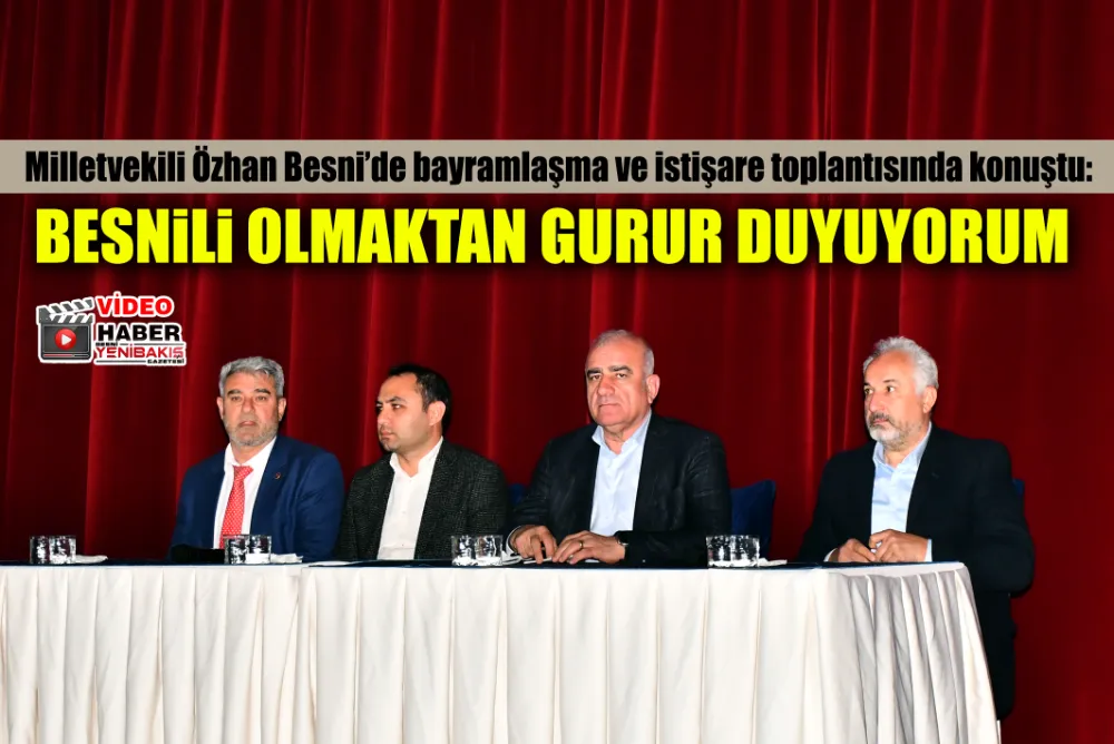ÖZHAN: BESNİLİ OLMAKTAN GURUR DUYUYORUM