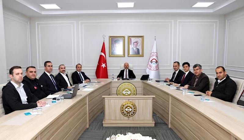 Adıyaman’da ‘Değerlendirme Toplantısı’ düzenlendi 