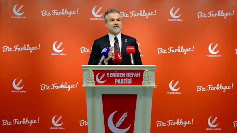 Yeniden Refah Partisi’nden mesafeli duruş: ‘Bu şartlarda komisyona katılmayacağız’ 
