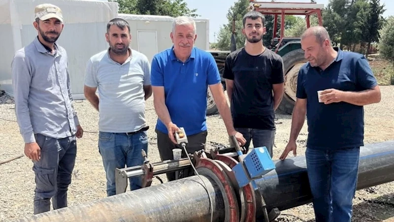 ‘Ürgüç Pompaj İstasyonu’nda su verildi