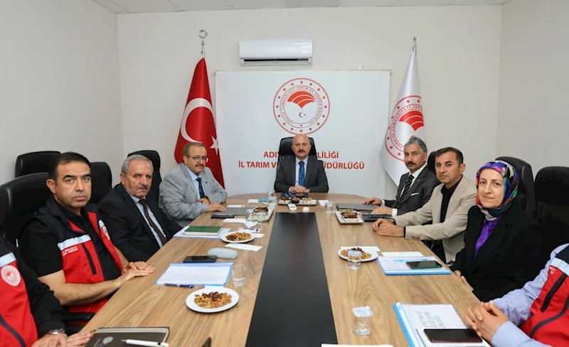 Adıyaman’ın tarımsal durumu ele alındı 