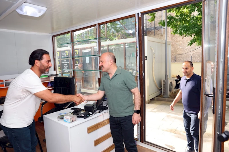 Vali Varol’dan esnaf ziyareti 