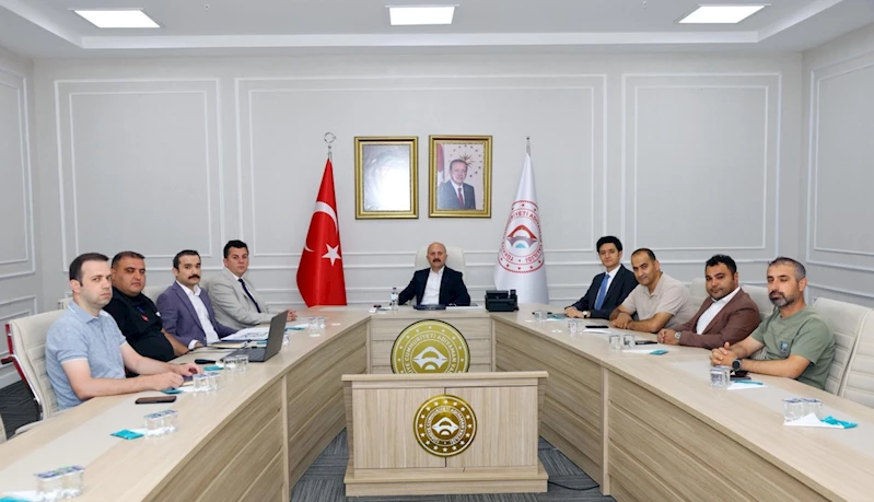Vali Yardımcıları Değerlendirme Toplantısı gerçekleştirildi 