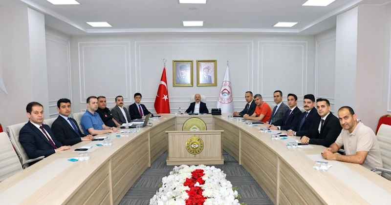 Adıyaman’da Vali Yardımcıları Değerlendirme Toplantısı yapıldı