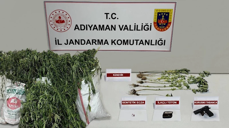Adıyaman’da uyuşturucu operasyonu: 5 gözaltı 