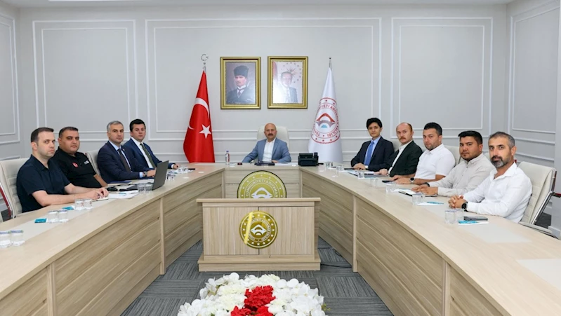 Vali Yardımcıları Değerlendirme Toplantısı gerçekleştirildi 