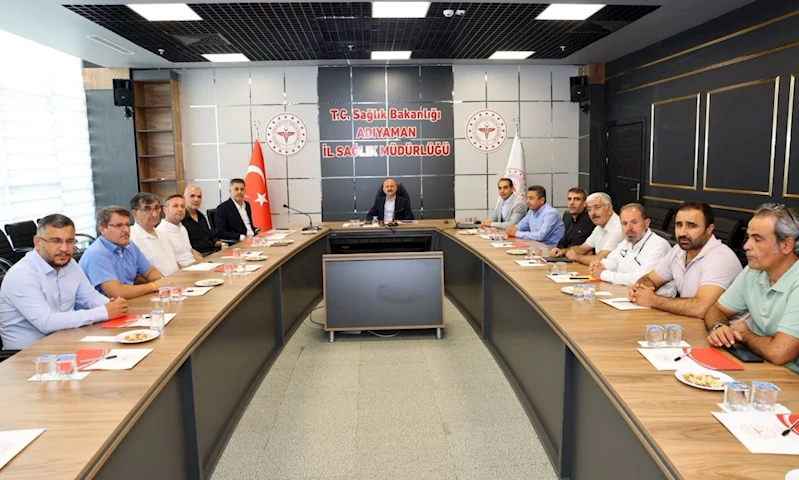 Adıyaman’da sağlık yatırımları değerlendirildi  