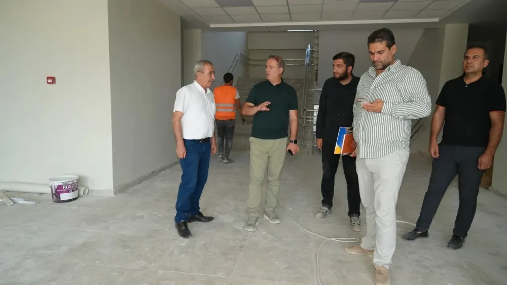 Milli Eğitim Müdürü Tosun Besni’deki eğitim yatırımlarını inceledi