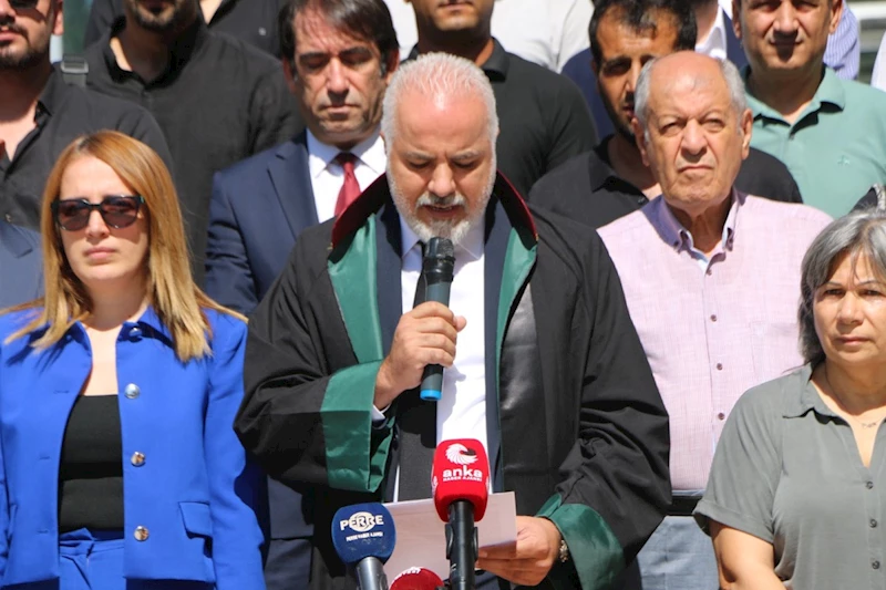 Adıyaman Barosu’ndan yeni adli yılın ilk gününde basın açıklaması