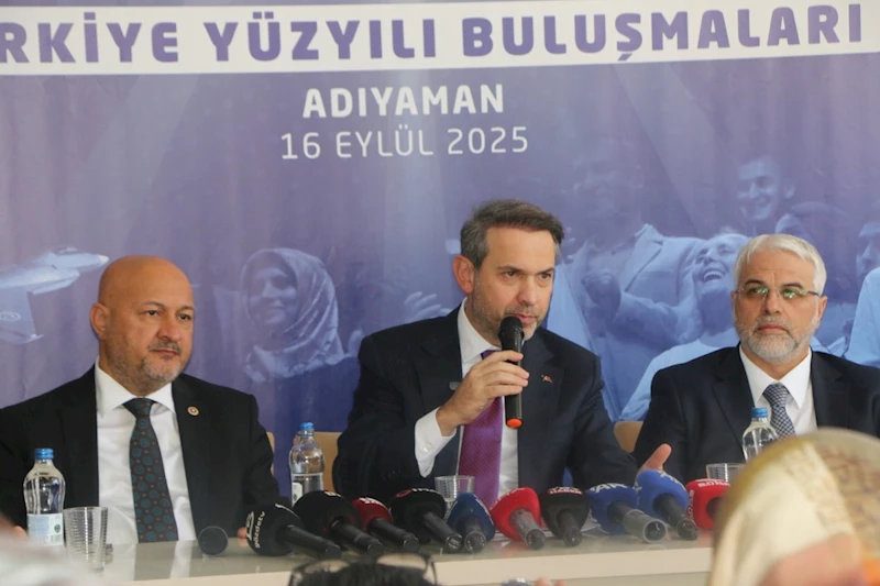 Enerji Bakanı Bayraktar: ‘Adıyaman Bir Enerji Şehri’
