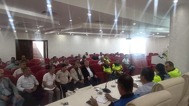 Adıyaman’da Servis Şoförlerine Güvenli Taşımacılık Eğitimi 