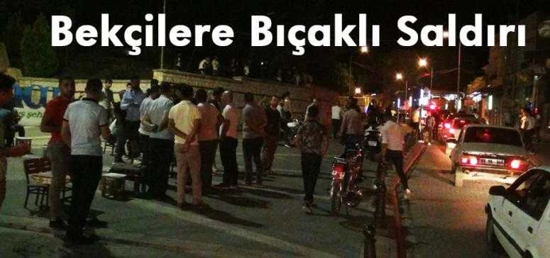 Bıçakla Bekçiye Saldıran Şüpheli Gözaltına Alındı