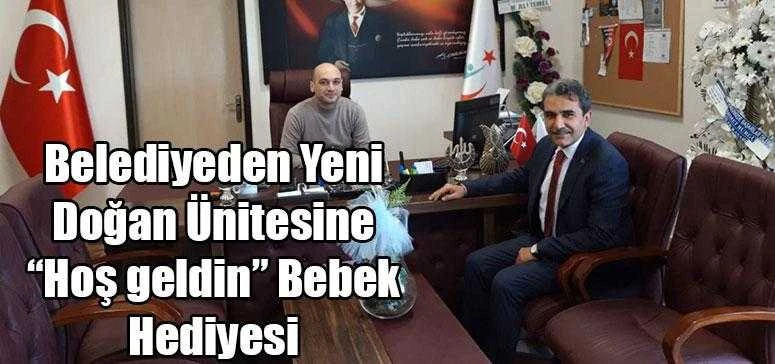 Belediyeden Yeni Doğan Ünitesine “Hoş geldin” Bebek Hediyesi