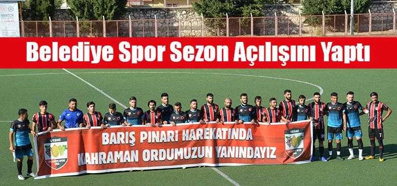 Belediye Spor Sezon Açılışını Yaptı