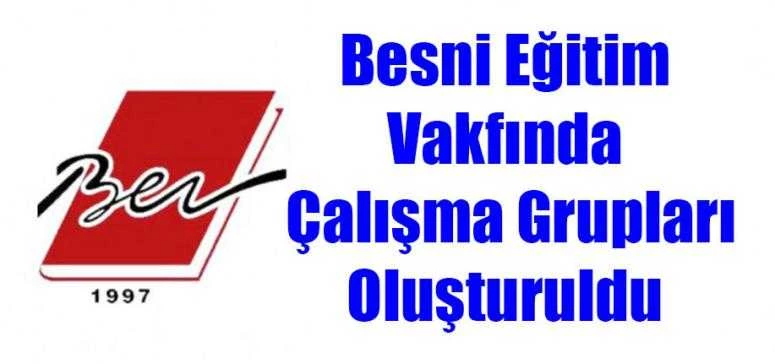 BEV’de Çalışma Grupları Oluşturuldu