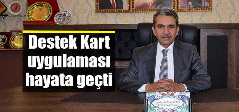 Destek Kart uygulaması hayata geçti