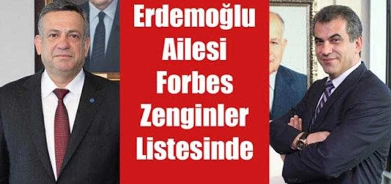 ERDEMOĞLU TÜRKİYE’NİN EN ZENGİNLERİ ARASINDA