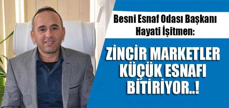 ZİNCİR MARKETLER KÜÇÜK ESNAFI BİTİRİYOR..!