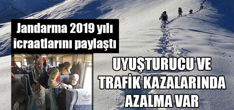 Jandarma 2019 yılı icraatlarını paylaştı