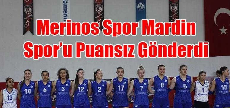 Merinos Spor Mardin Spor’u Puansız Gönderdi