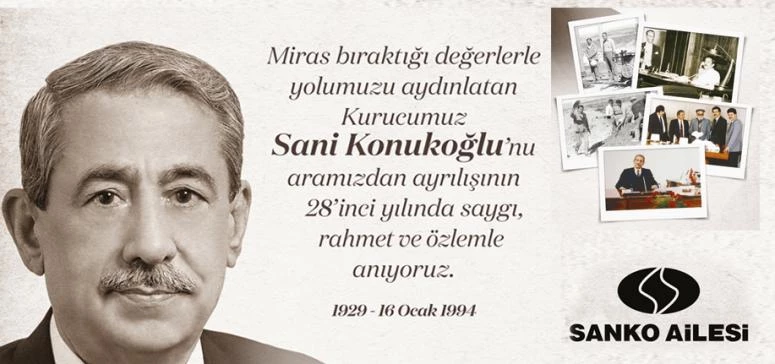 Sani Konukoğlu Vefatının 28. Yılında Anıldı