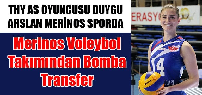 Merinos Voleybol Takımından Bomba Transfer 