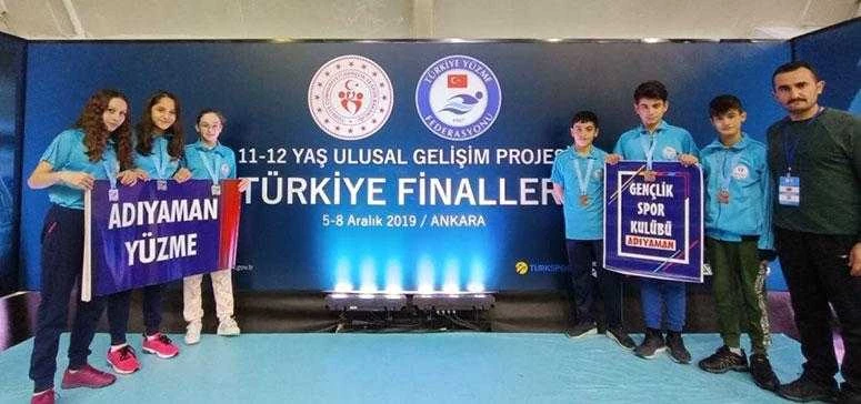 Adıyamanlı Yüzücüler Madalyalarla Döndü